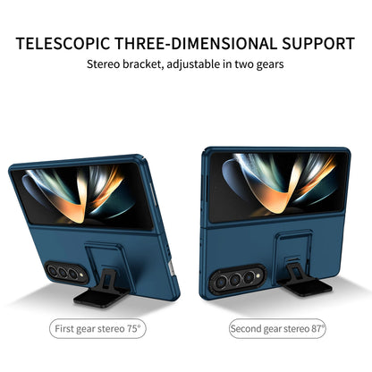 Anti-Shock Portable Stand Case for Samsung Galaxy Z Fold 7 6 4 5 5G fold7 fold6 Fold5 Fold3 Fold4 Fold 3 Phone Accessories Capa
