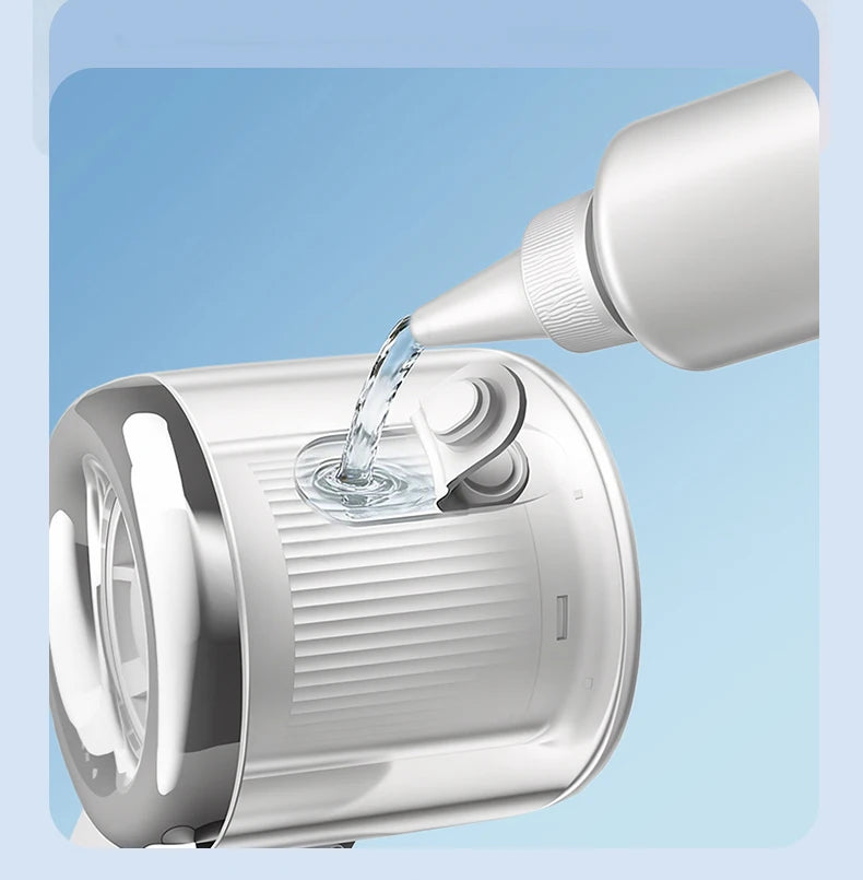 Portable Mini Fan Water Mist Spray Fan 3600mAh 5 Speeds Handheld Foldable Neck Hanging Small Fans Humidifier USB Rechargeable