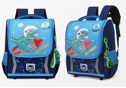 Waterproof Children Primary School Bags Cute Unicorn Rainbow Backpacks Kids Cartoon Animal Dinasour Shcoolbags for Kindergarten