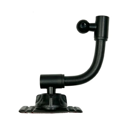 Car Phone Holder Extension Rod Dual Ball Head Adjustable Goose Neck Universal 17mm Ball Head Nano Glue Sticker Base Mount