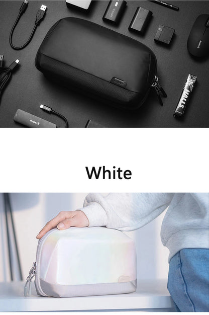 Cable Storage Bag Waterproof Digital Electronic Organizer Portable USB Data Line Charger Plug Storage Bag Travel Cable Organizer