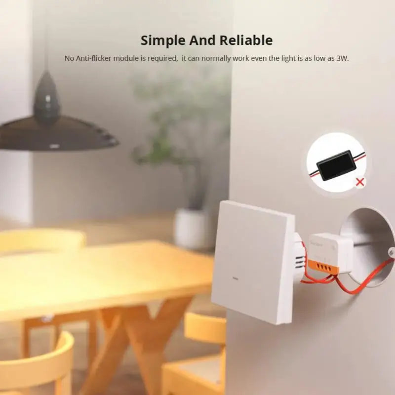SONOFF ZBMINI-L2 Zigbee DIY Mini Smart Switch Module No Neutral Wire Required Switch Work With Alexa Google Alice Smartthing