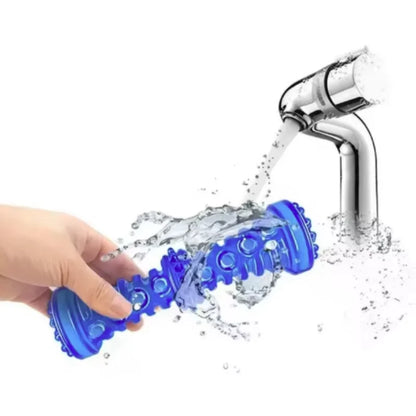Dog Teething Toy Chew Stick Bite Resistant Fun Leak Proof Food Toy Pet Teether Cleaner Stick