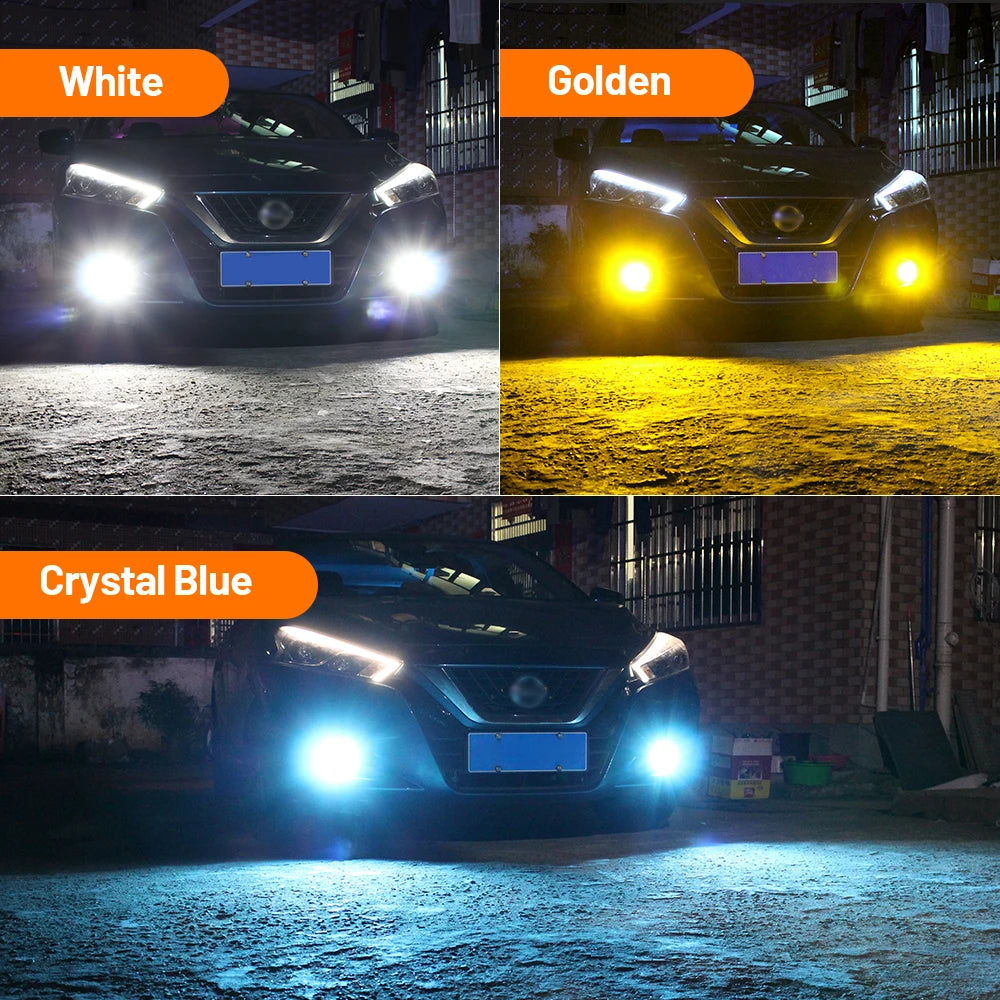 2pcs PSX24W 2504 For Subaru XV 2012 2013 2014 LED Fog Light Canbus Accessories