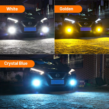 2pcs PSX24W 2504 For Subaru XV 2012 2013 2014 LED Fog Light Canbus Accessories