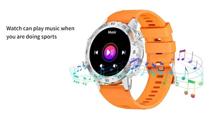 LIGE 2025 ECG+PPG Smart Watch Men 466*466 AMOLED Screen Heart Rate Blood Pressure Body Fat Monitor Bluetooth Call NFC Smartwatch