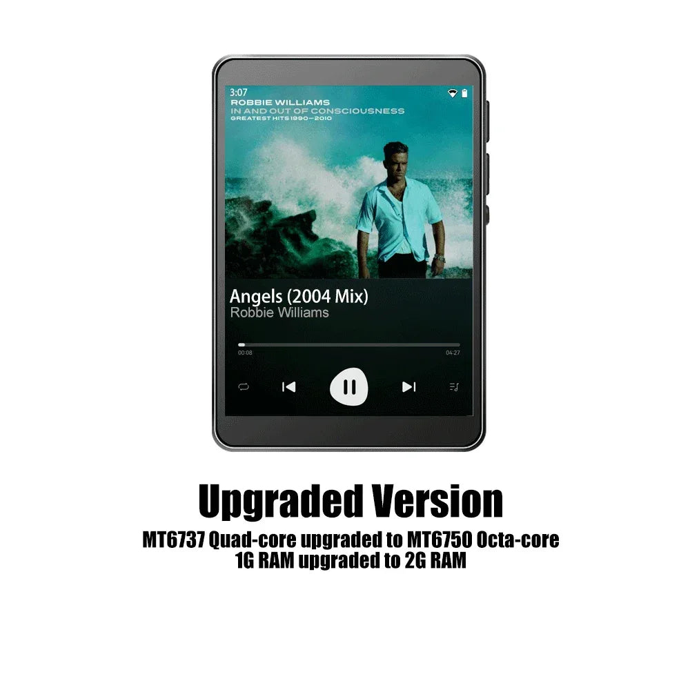 Famue PA03 Android Bluetooth MP3/MP4 Player Lossless Audio| 2.8" Screen | 80GB | WiFi | YouTube/Twitter/Spotify Download SQ HIFI