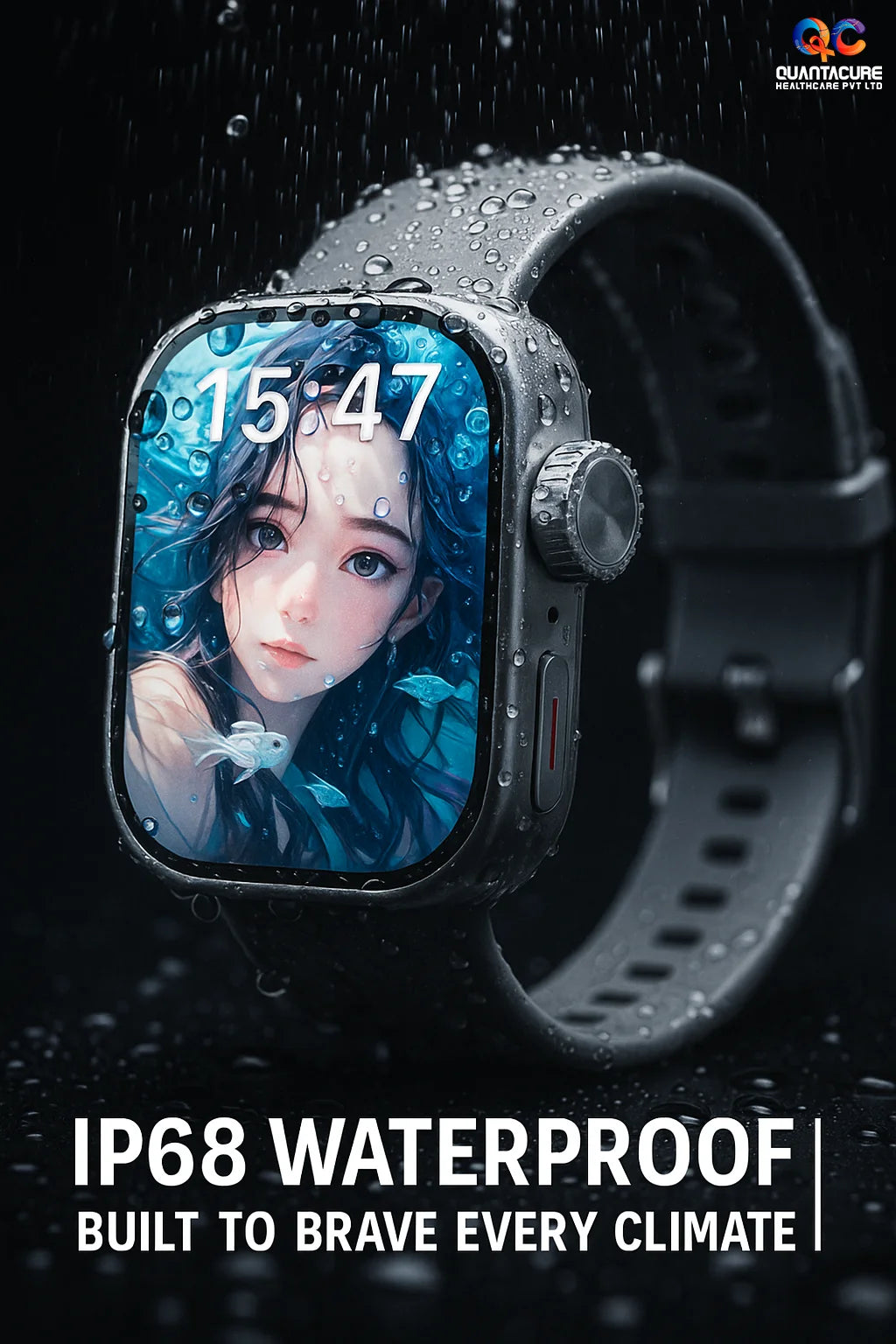 2025 QC AX10 4G SIM GPS Outdoor Android Smartwatch 2.06 Inch AMOLED 270 Rotating Camera 2+32GB Health Tracker Sport Watch MS10
