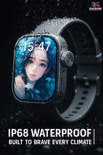 2025 QC AX10 4G SIM GPS Outdoor Android Smartwatch 2.06 Inch AMOLED 270 Rotating Camera 2+32GB Health Tracker Sport Watch MS10