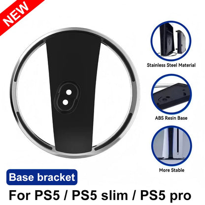 New Metal Stand Console Stand With Screws for PS5 Slim/PS5 PRO Vertical Storage Stand Gaming Accessories