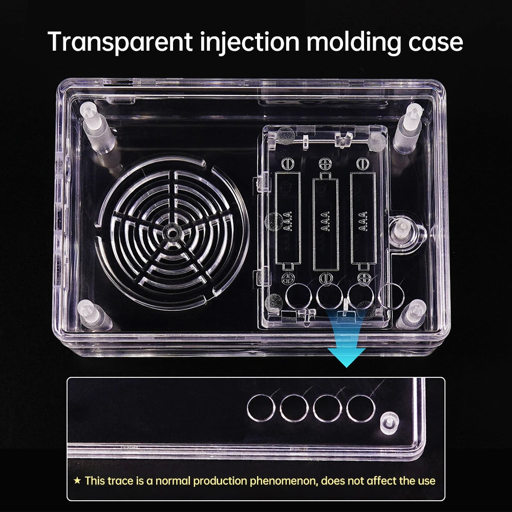 DIY FM Radio Electronic Kit  87-108MHz Adjustable Frequency Digital Display Soldering Project Practice Solder RDA5807S