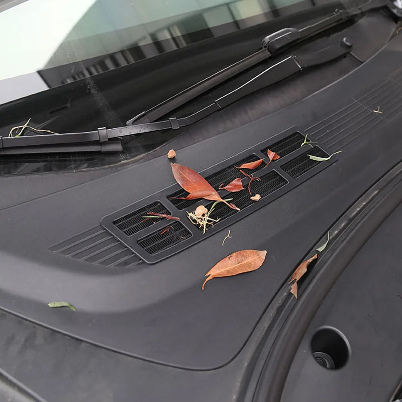 Insect-proof Net For Tesla Model Y/3/3+ Front Trunk Air-conditioning Cover Intake Grille Clean Air Inlet Protective Accessories