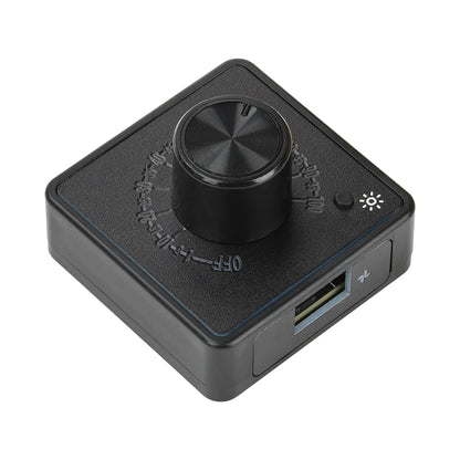 PWM Fan Controller With PD QC Fast Charging DC 12V 24V 5V Multi-Voltage Input Speed Regulator For DIY Cooling Fans