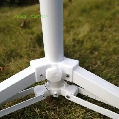 Support de parapluie GREATOOL, pied de parapluie à 3 pieds, 53 x 54 cm / 78 x 58 cm