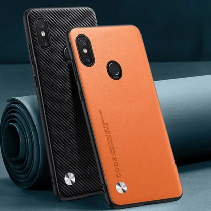 Luxury PU Leather Case For Xiaomi Mi 8 Mi8 Back Cover Matte Silicone Full Protection Phone Case For Xiaomi 8 Xiaomi8 Coque