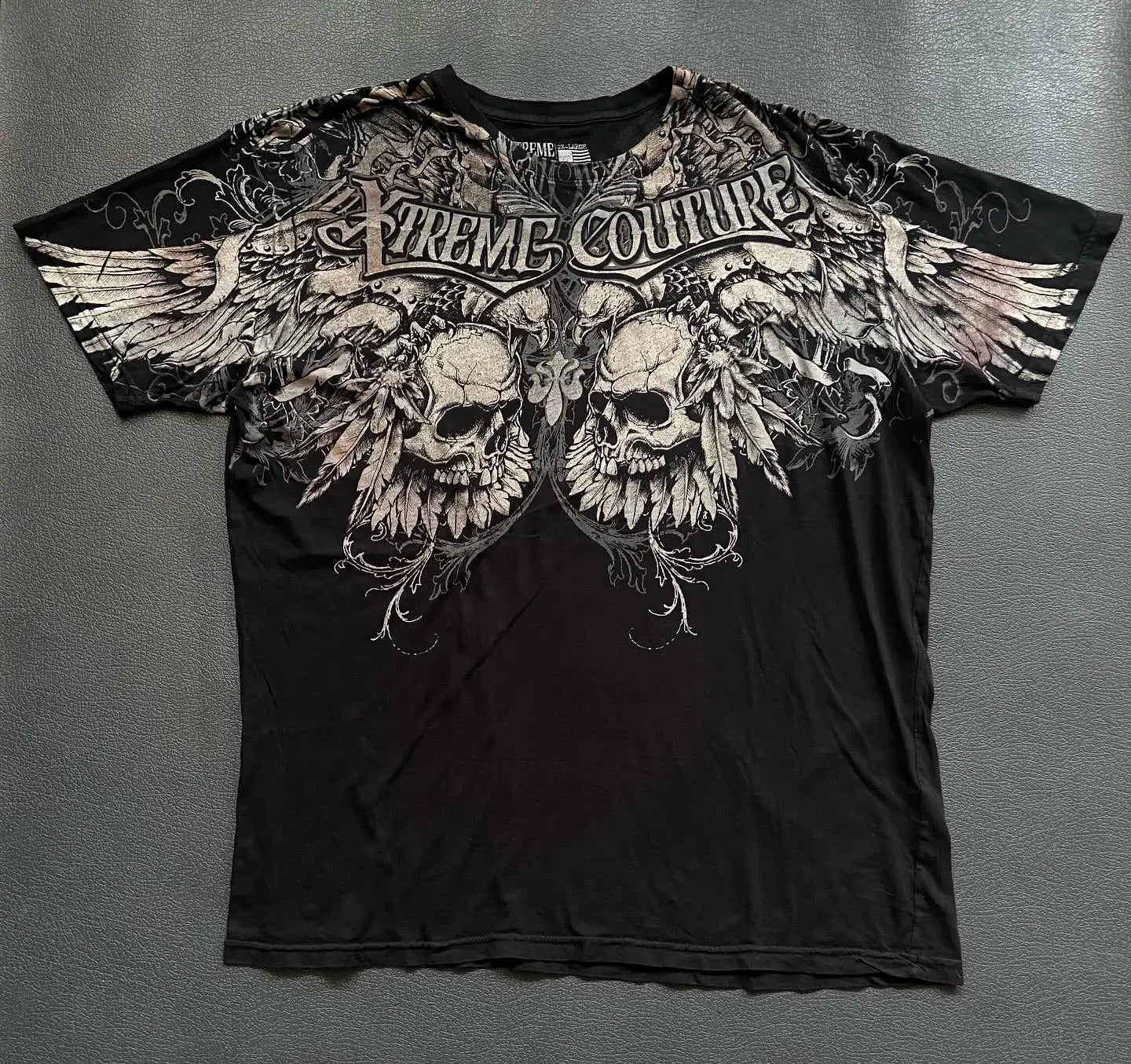 Y2K Xtreme T Shirt Man's Clothing Skeleton Printing Tops Harajuku Fashion Trend Baggy Men And Women Short Sleeves