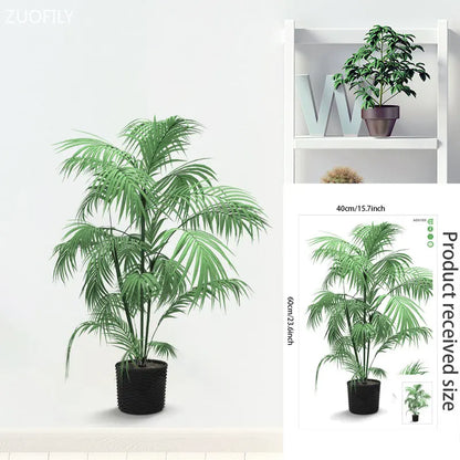 16 Styles Large Tropical Green Plants Wall Stickers Palm Leaves PVC Living Room Art Vinyl Poster Wallpaper Home Decoration Mural