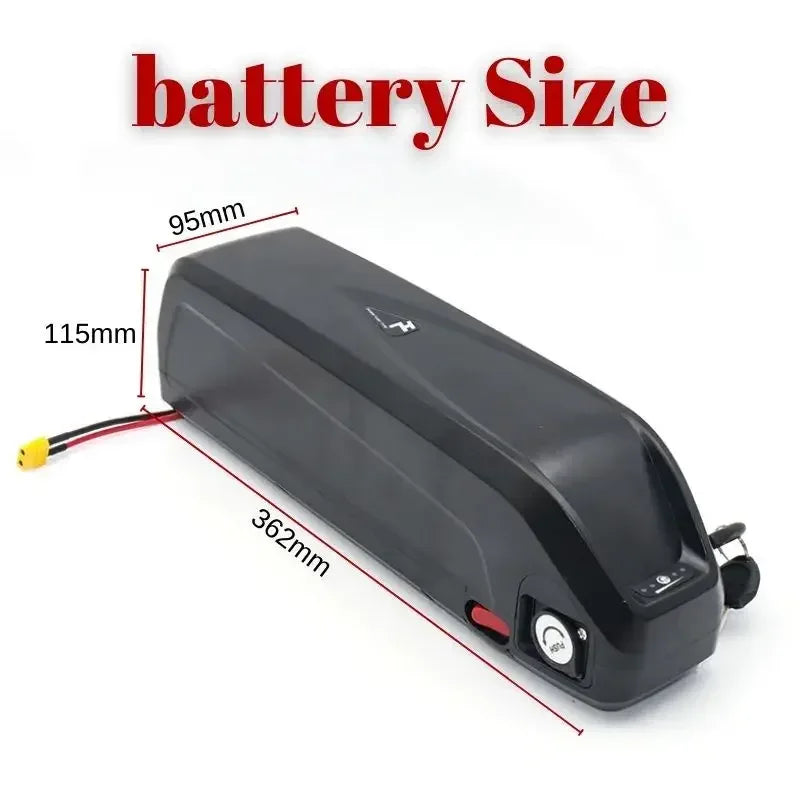 Hailong Battery 36V 48V 52V 30Ah 40Ah for Bafang BBS02 BBS03 BBSHD Motor Hailong Battery Delivery within 10-25 days