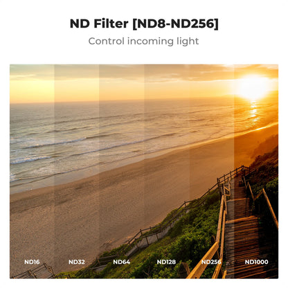 K&F CONCEPT Drone Lenses Filter for DJI Mini 4 Pro Filter UV CPL ND NDPL16 32 64 128 256 Black Mist 1/4 ND1000 Camera Filter Set