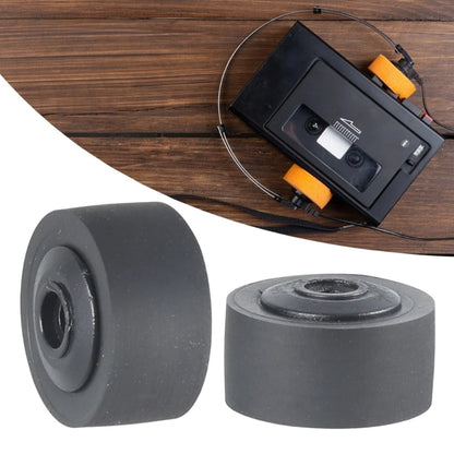 13mmx8x2 Car Press Belt Cartridge Audio Radio Tape Recorder Movement Rubber Pinch Roller Stereo Cassette Deck Wheel