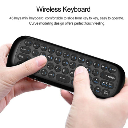 W1 Air Mouse Wireless Keyboard Remote Control 2.4G IR Learning 6-Axis gyroscope Motion Sense for Smart TV Android TV Box PC