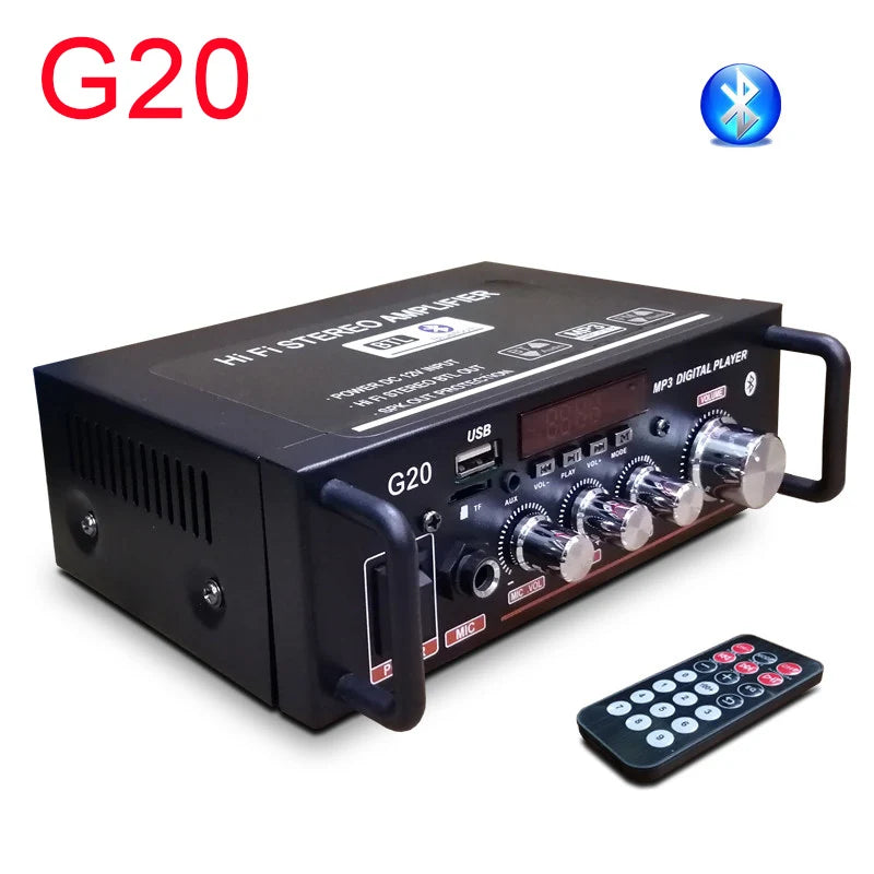G919H 1000W Home Power Amplifiers Audio Bluetooth Amplificador Subwoofer Speakers Theater Audio Sound System FM USB 110V/220V