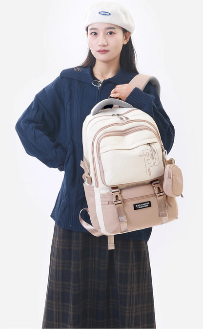 Teen Girls Backpacks for School 8-12 Years Students Casual Fashion Travel Backpacks Portability College Backpack for Women Bag