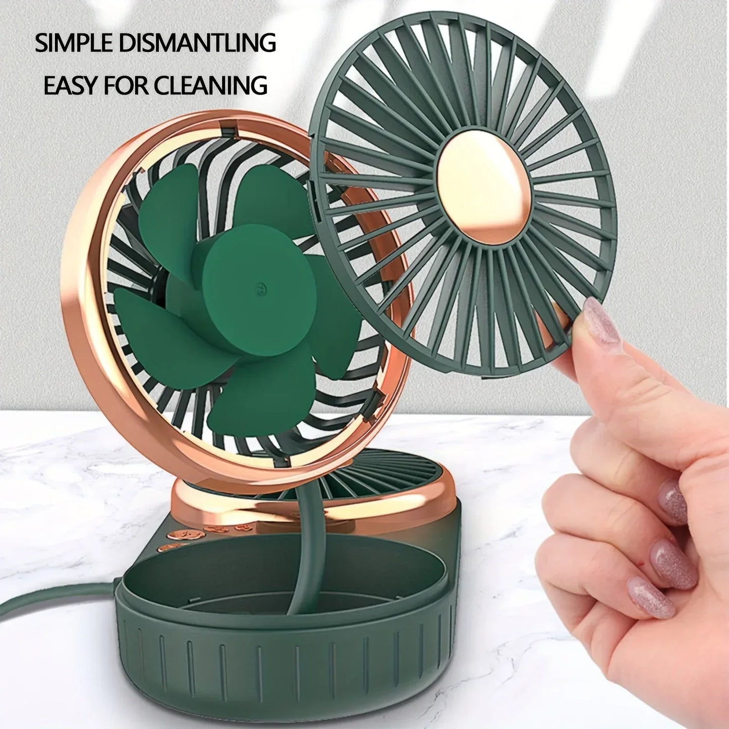 Grande ventilador do carro elétrico, resfriamento do caminhão, ar condicionado, saída de ar, ventilador pequeno