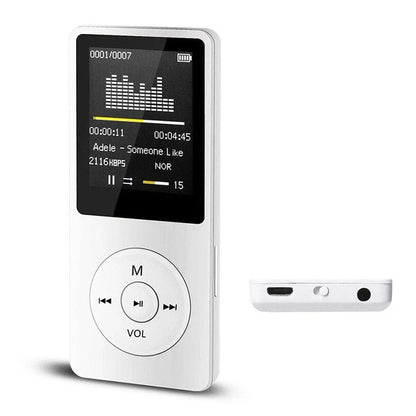 MP3 Player Outdoor Sports Fitness Mini Mp4/mp3 Support Bluetooth Lossless Hifi Music Player FM Radio Recorder Sport 128GB