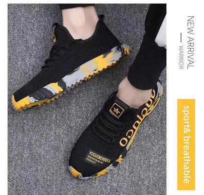 Men Sneakers Mesh Casual Shoes Lac-up Men Shoes Lightweight Vulcanize Shoes Walking Sneakers Man Running Gym Shoes2024