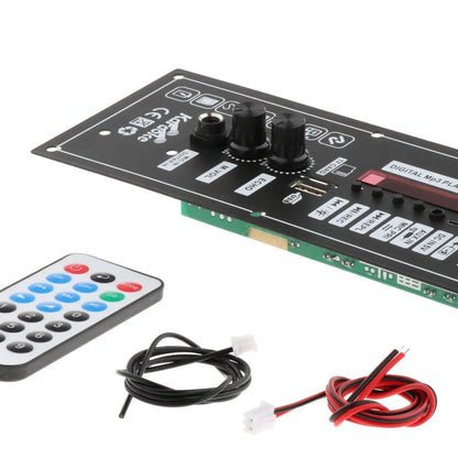 Bluetooth 5.0 5V MP3 Audio Player Decoder Board Amplifier Board Car Stereo Digital Display USB Lossless Wireless Radio Module