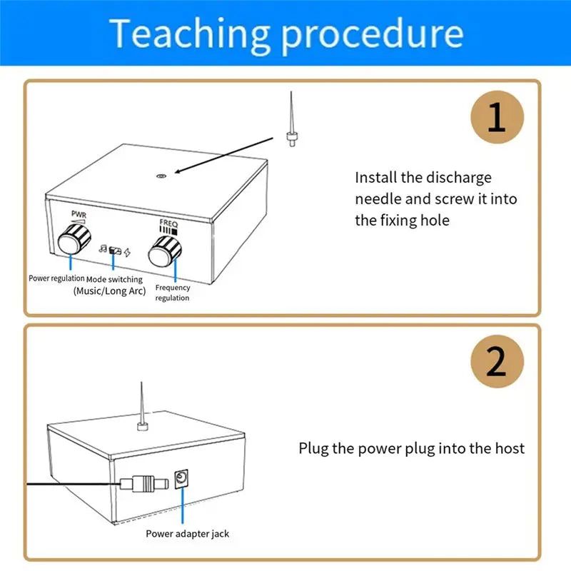 A29F-For Tesla Gold Music Coil Artificial -Pattern Touchable Audio Input Bluetooth Science Experiment Coil