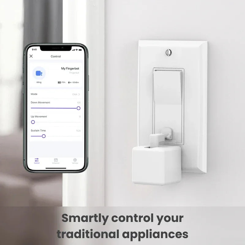 APP Control Automatic for Smart Robot Mechanical Arms Fingerbot Bluetooth-compatible Connection for Alexa-Google Assista