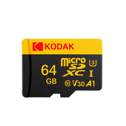 KODAK Memory Card 512GB 256GB Micro SD UP TO 100MB/s Class10 U3 32GB 64GB 128GB TF Card HD For USB Card Reader Adapter Microsd