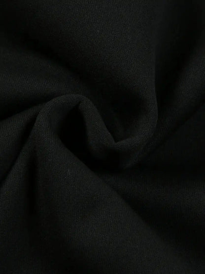 Women's Sweatshirt “‘We’re All Mad Here’”  Letter Print Crew Neck Casual For Fall & Spring, Women's Clothing