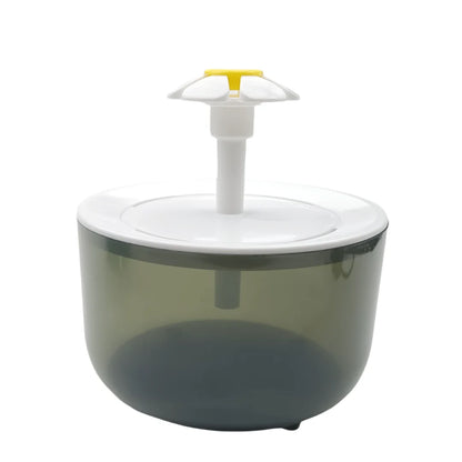 Cat Water Fountain, 1.2L Recirculating Pet Water Dispenser, USB Powered, Silent, with Filter Foam for Cats and Small Dogs