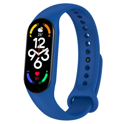 NEW 2022 Watch Strap for Xiaomi Mi Band 7 Wristband Silicone Bracelet Wrist Straps MiBand band7 Smartwatch Accessories