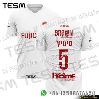 TESM Men Women Breathable Sports T-Shirt 3D Printed Number Short Sleeve Training Top Loose Streetwear Trendy Tee S-6XL