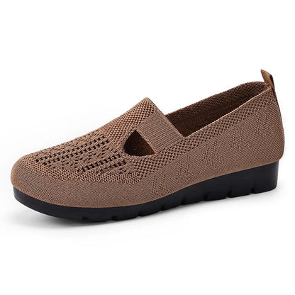 Women's Summer Shoes Breathable Flat with A Casual Women's Sneakers Comfortable Soft Sole Large Size 36-43 Cheap Shoes Clearance