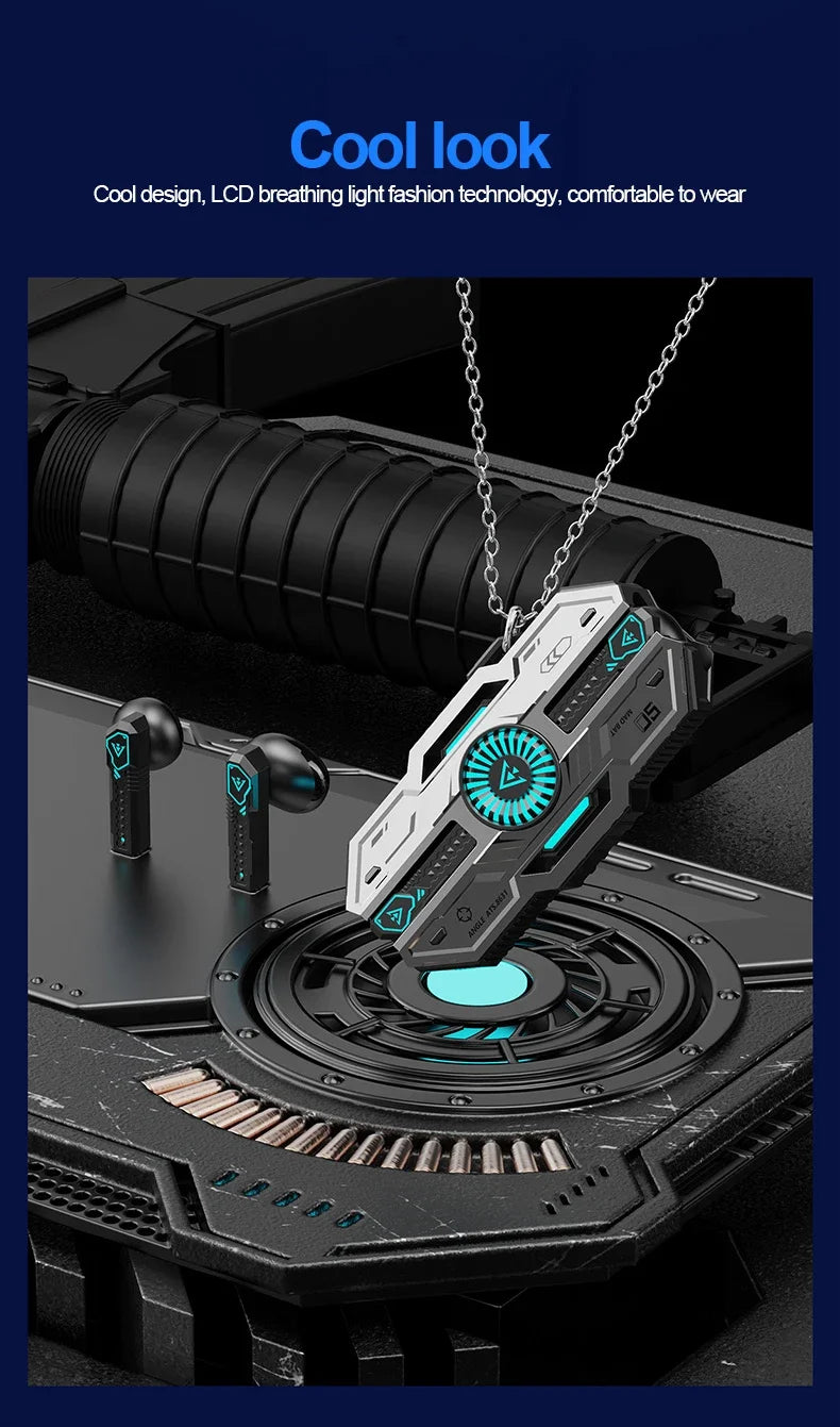 X37 Wireless Earphone Bluetooth Mecha Cool Esports Gaming Earbuds HIFI Stereo HD Call Headset Gamer Noise Reduction Low Latency