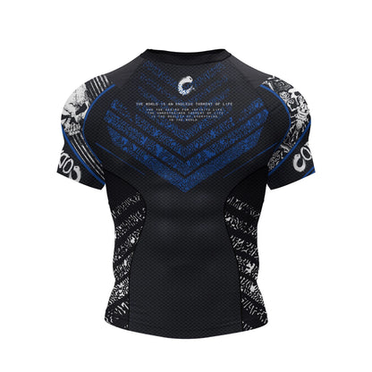 Hot Sell 3Digital Printed MMA BJJ Rash Guard Compression Shirt for Grappling Wrestling Daily MMA BJJ No-Gi Fitness Tee Shirts