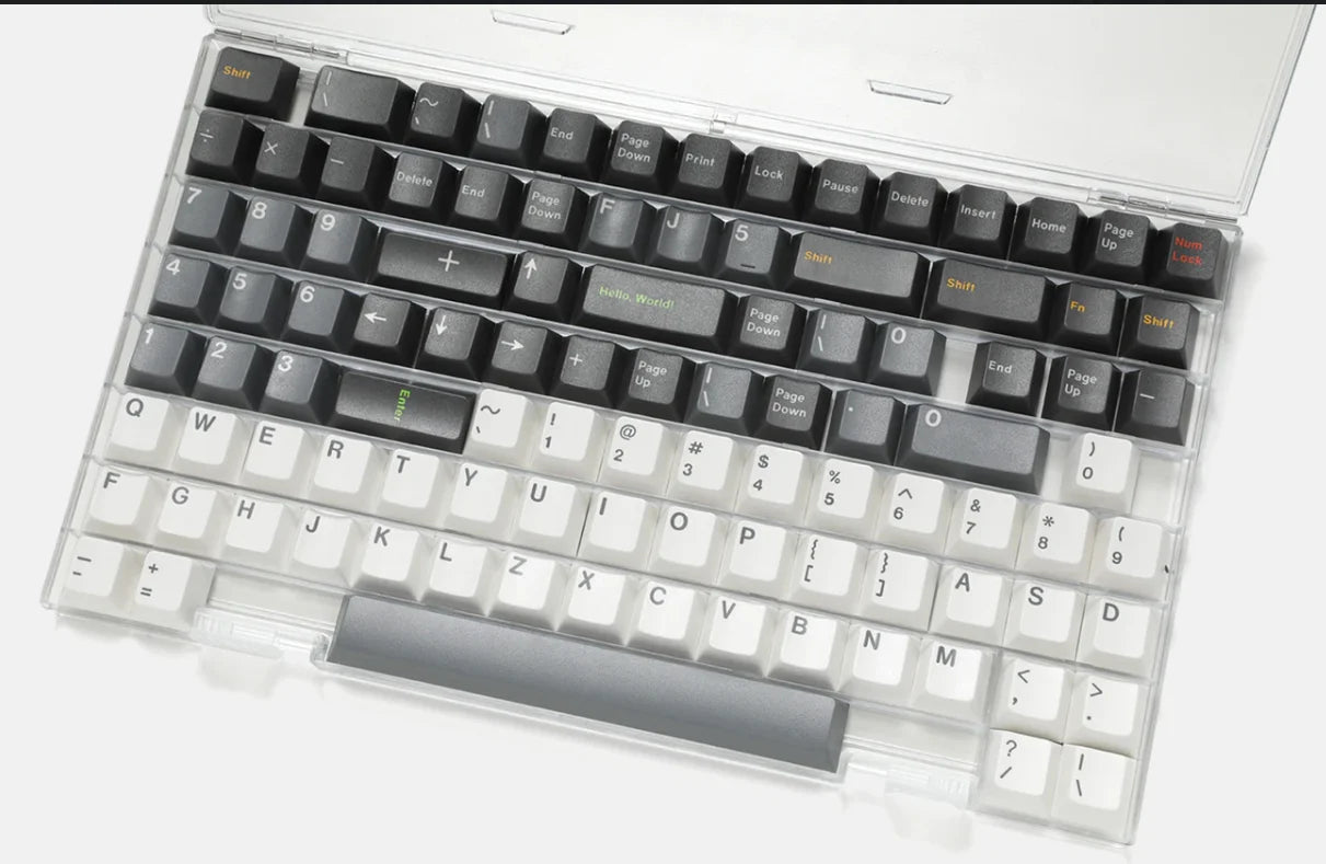 Keycaps Organizing Storage Tray PC Keycaps Container PC Material Keycaps Storage Box