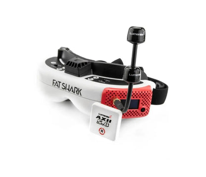 Fatshark Dominator Hdo2 Goggles With Immersionrc Rapidfire And Lumenier Axii Patch And Lumernier Axii Antenna For Fpv Rc Drone