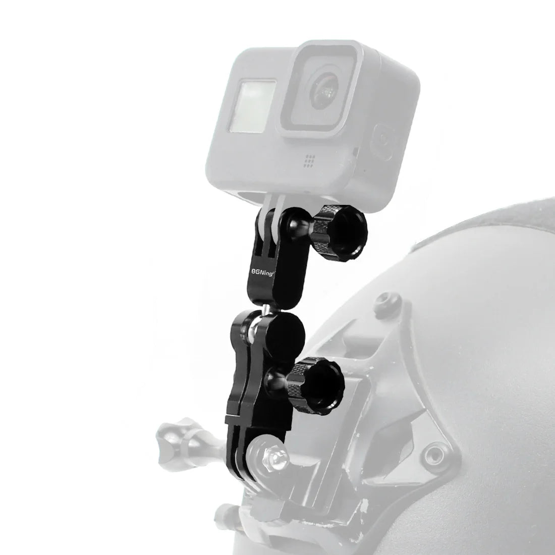 Universal Aluminum Arm Adapter Mount Bracket Connector W/ Knob 1/4'' Inch Screw for GoPro for OSMO Action YI Sports DSLR Cameras