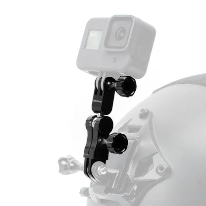 Universal Aluminum Arm Adapter Mount Bracket Connector W/ Knob 1/4'' Inch Screw for GoPro for OSMO Action YI Sports DSLR Cameras