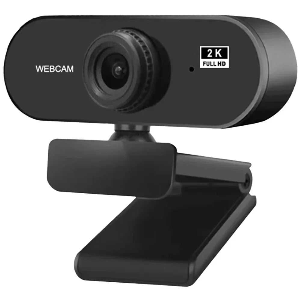 USB HD 1080P/2K Web Camera Plug and Play with Microphone Business Webcam Autofocus for PC/Laptop Conferencing and Video Calling