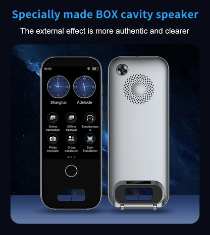 Scan Translation Machine Support 148 Language Translator Device AI Translator With ChatGPT Translator offlin Translation Tourism