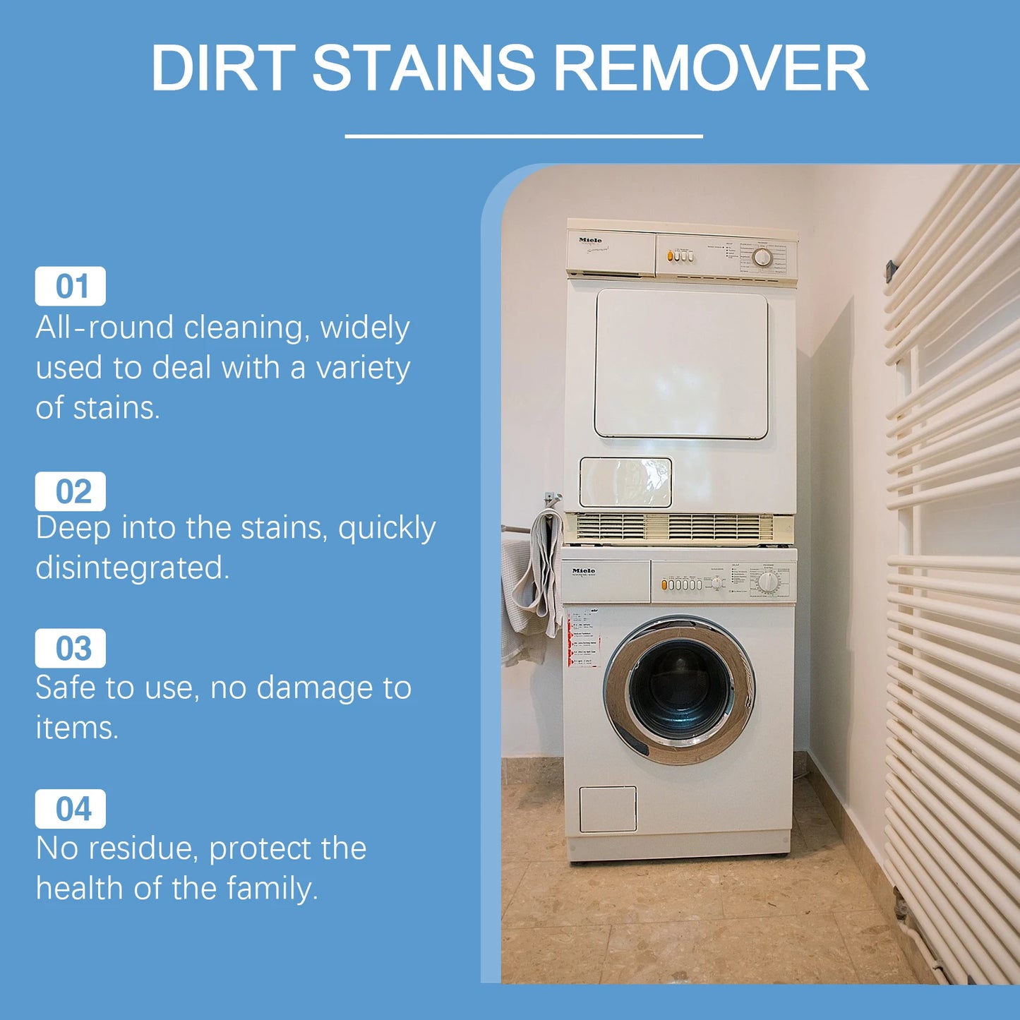 Mold Remover Gel Effectively Removes Scale Mildew & Stubborn Stains Multipurpose Household Decontamination Cleaning Gel 100ml