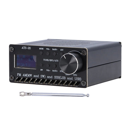 ATS-20 Radio Full Band Receiver DSP FM AM SSB Si4732 Portable Rechargeable with Antenna