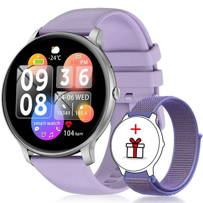 LIGE Smart Watch Women 1.39'' Full Touch Screen Custom Dials Wristwatch Bluetooth Call Blood Oxygen Monitor Sport Smartwatch Men